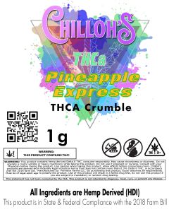 THCa Crumble-Pineapple Express