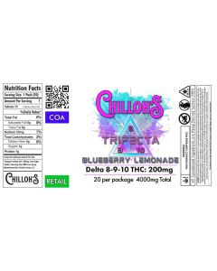 Chilloh's Trifecta D8/9/10 200mg Gummies